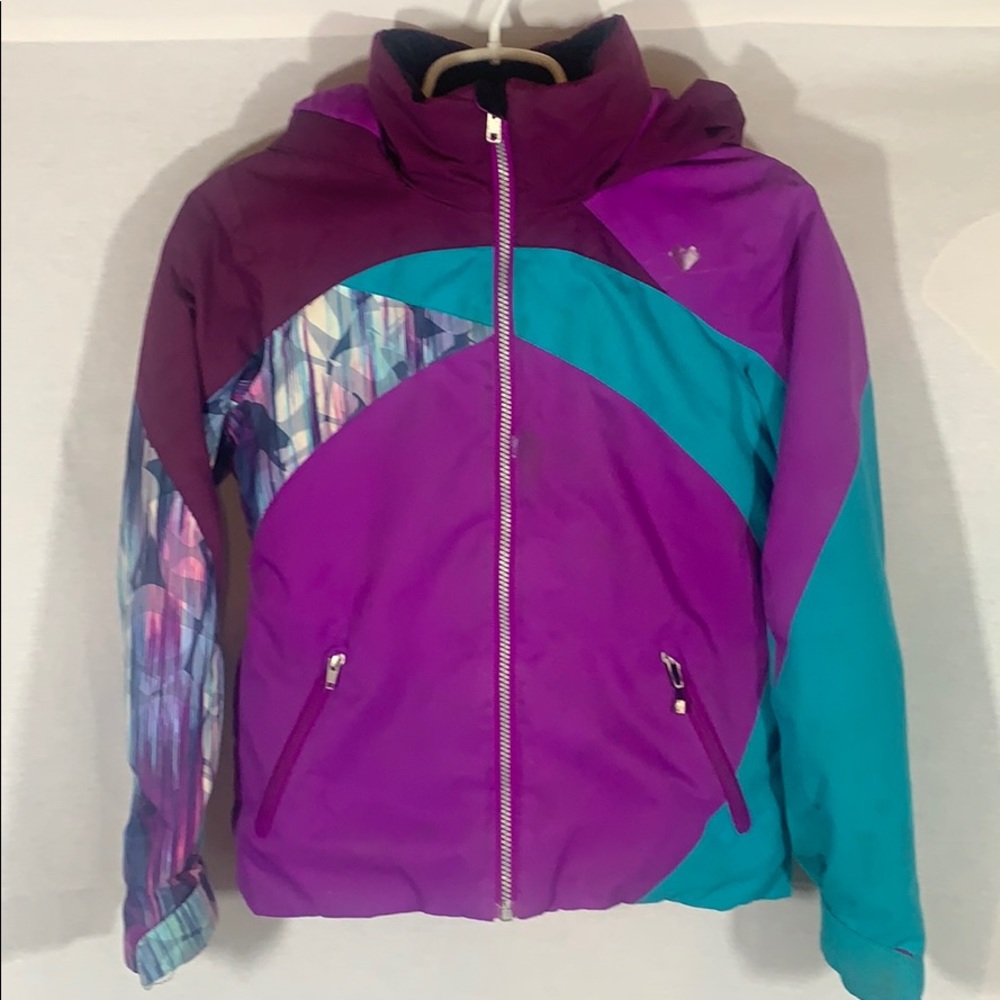 Obermeyer Girls Winter Ski Snowboard Jacket Size M